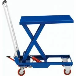 Global Industrial Mobile Scissor Lift Table, 27"L x 17"W Platform, 330 Lb. Capacity -Lift Tables store 168073 07