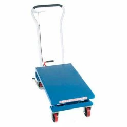 Global Industrial Mobile Single Scissor Lift Table, 32" x 19" Platform, 550 Lb.Capacity 32 Global Industrial Mobile Single Scissor Lift Table, 32" x 19" Platform, 550 Lb.Capacity -Lift Tables store 168074 06