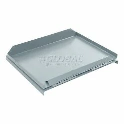 Hinged Lid for 1/4 Cu. Yd. Global Industrial™ Self Dumping Hopper, Gray -Lift Tables store 238405GY 33 2