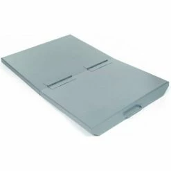 Hinged Lid for 3/4 Cu. Yd. Global Industrial™ Self-Dumping Hopper, Gray