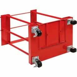 Global Industrial™ Forkliftable Cylinder Storage Caddy, Mobile For 4 Cylinders -Lift Tables store 270217C 16
