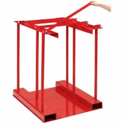 Global Industrial™ Forkliftable Cylinder storage Caddy, Stationary For 6 Cylinders -Lift Tables store 270218 03