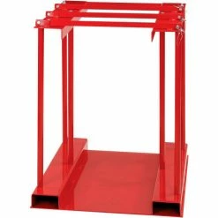 Global Industrial™ Forkliftable Cylinder storage Caddy, Stationary For 6 Cylinders -Lift Tables store 270218 12