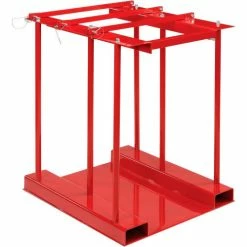Global Industrial™ Forkliftable Cylinder storage Caddy, Stationary For 6 Cylinders -Lift Tables store 270218 14