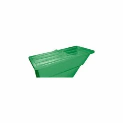 Hinged Lid for 1-7/10 Cu. Yd., Plastic Self-Dumping Hopper, Green