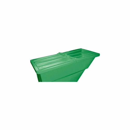 Hinged Lid for 1-7/10 Cu. Yd., Plastic Self-Dumping Hopper, Green 1 Hinged Lid for 1-7/10 Cu. Yd., Plastic Self-Dumping Hopper, Green