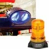 Global Industrial (2) Forklift LED Pedestrian Warning Light + (1) LED Amber Strobe Light Combo