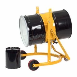 Global Industrial™ Mobile Drum Carrier for 55 Gallon Steel Drums - 800 Lb. Capacity -Lift Tables store 952800 13