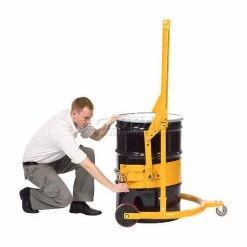 Global Industrial™ Mobile Drum Carrier for 55 Gallon Steel Drums - 800 Lb. Capacity -Lift Tables store 952800 18