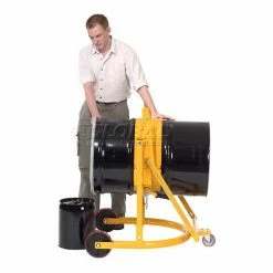 Global Industrial™ Mobile Drum Carrier for 55 Gallon Steel Drums - 800 Lb. Capacity -Lift Tables store 952800 21