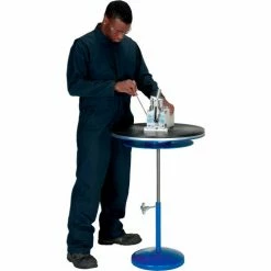 Vestil Manual 24" Diameter Pedestal Turntable TT-N-24-DPED 24-1/16" to 35-1/16"H 300 Lb. -Lift Tables store 984837C