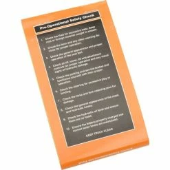 Replacement Checklist 70-1076 for Ideal Warehouse Electric Counterbalance Forklift Checklist Caddy -Lift Tables store 986894 04