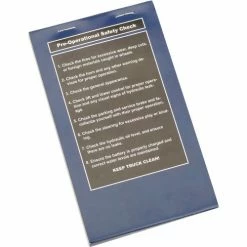 Replacement Checklist 70-1078 for Ideal Warehouse Electric Pallet Truck Checklist Caddy -Lift Tables store 986896 04