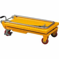 Wesco® Mobile Single Scissor Lift Table 260201 330 Lb. Capacity -Lift Tables store 987729B