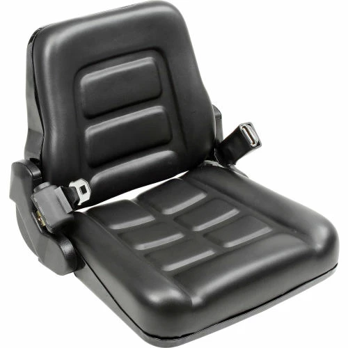 Global Industrial™ Vinyl Forklift Truck Seat with Seat Belt 1 Global Industrial™ Vinyl Forklift Truck Seat with Seat Belt