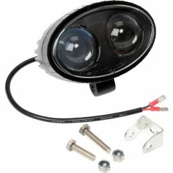 Global Industrial Forklift Pedestrian Safety LED Warning Spotlight, Blue -Lift Tables store 988717 03