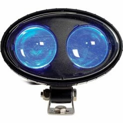 Global Industrial Forklift Pedestrian Safety LED Warning Spotlight, Blue -Lift Tables store 988717 07