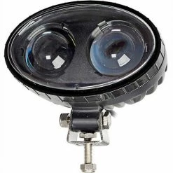 Global Industrial (2) Forklift LED Pedestrian Warning Light + (1) LED Amber Strobe Light Combo -Lift Tables store 988938I