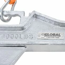 Global Industrial Swivel Hook Double Fork Forklift Hook Attachment, 4000 Lbs. Cap. -Lift Tables store 988985 07