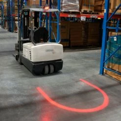 Global Industrial™ LED Forklift Safety Warning Light With Arc Beam Pattern -Lift Tables store 989033 12