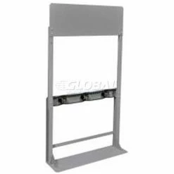 Justrite Process Station Rack, 40"W x 10-1/2"D x 72"H, 3 Cylinder Capacity