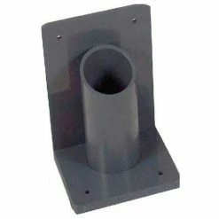 Justrite Laboratory Size Single Bottle Holder, Wall/Bench Mount, 5"W x 4"D x 7-1/2"H