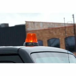 Ideal Warehouse SkyBolt Low Profile LED DC Strobe Light 12-36 Volts 70-1035 Magnetic Mount - Amber -Lift Tables store IIN 70 1035 C