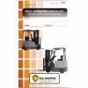 Replacement Checklist 70-1076 for Ideal Warehouse Electric Counterbalance Forklift Checklist Caddy