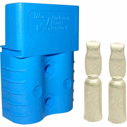 SB® APP® Connector 6801G3 - 6 Wire Gauge - 120 Amp - Blue 1 SB® APP® Connector 6801G3 - 6 Wire Gauge - 120 Amp - Blue