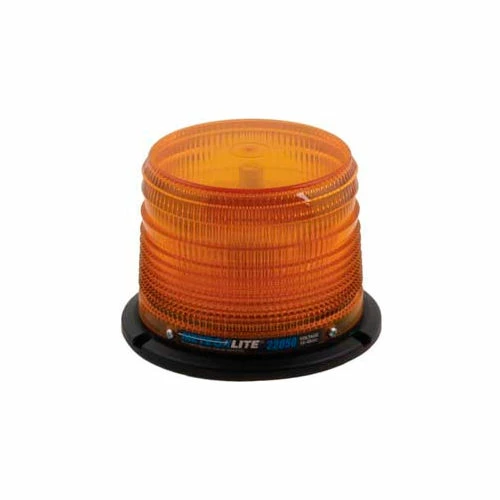 TVH Parts Meteorlite™ 22050 Low-Profile Strobe Light SY22050L-A - 12-48 Volts - Permanent Mount - Amber 1 TVH Parts Meteorlite™ 22050 Low-Profile Strobe Light SY22050L-A - 12-48 Volts - Permanent Mount - Amber