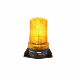 TVH Parts Meteorlite™ 5 High-Profile Strobe Light SY361005-A-LED - 12-80 Volts - Permanent Mount - Amber