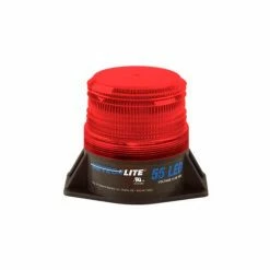 TVH Parts Meteorlite™ 55 Low-Profile Strobe Light - 12-80V - Permanent Mount - Red - SY361005L-R-LED